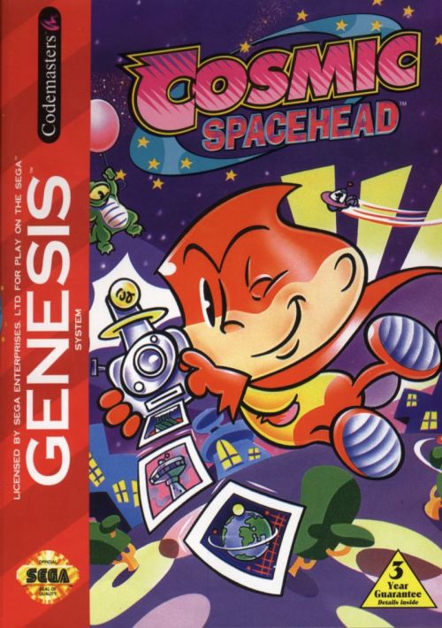 Cosmic Spacehead (USA, Europe) (En,Fr,De,Es) game thumb